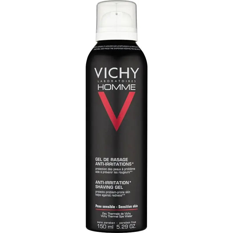 Vichy Homme Mens Anti-Irritation Shaving Gel 150ml