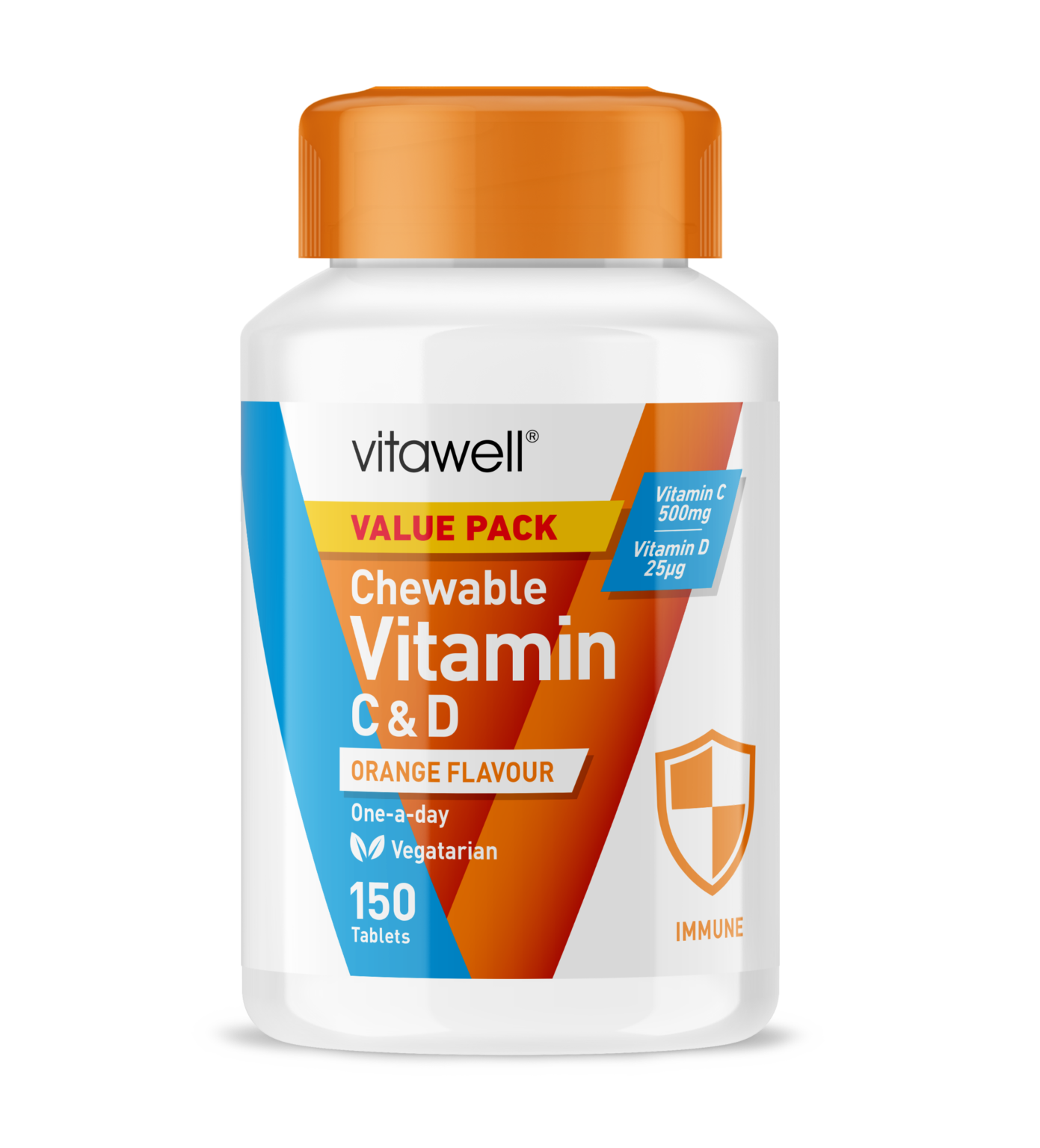Vit C + Vit D 150’s