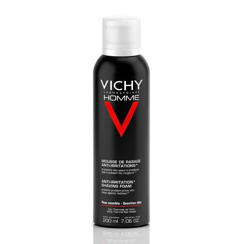 Vichy Homme Shaving Foam Sensitive Skin 200ml