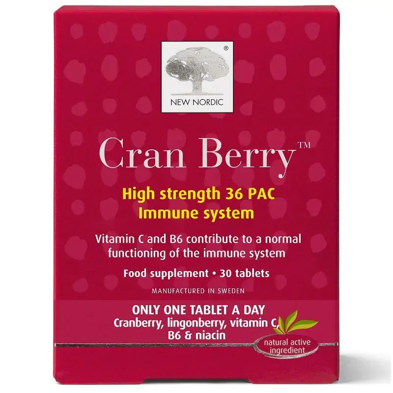 New Nordic Cran Berry Tablets 30