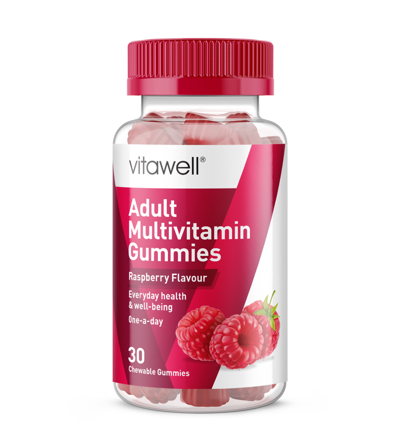 Adult Multivitamin Gummies Raspberry