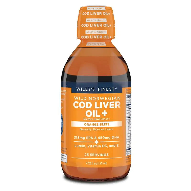 Wiley's Finest Wild Norwegian Cod Liver Oil 125ml