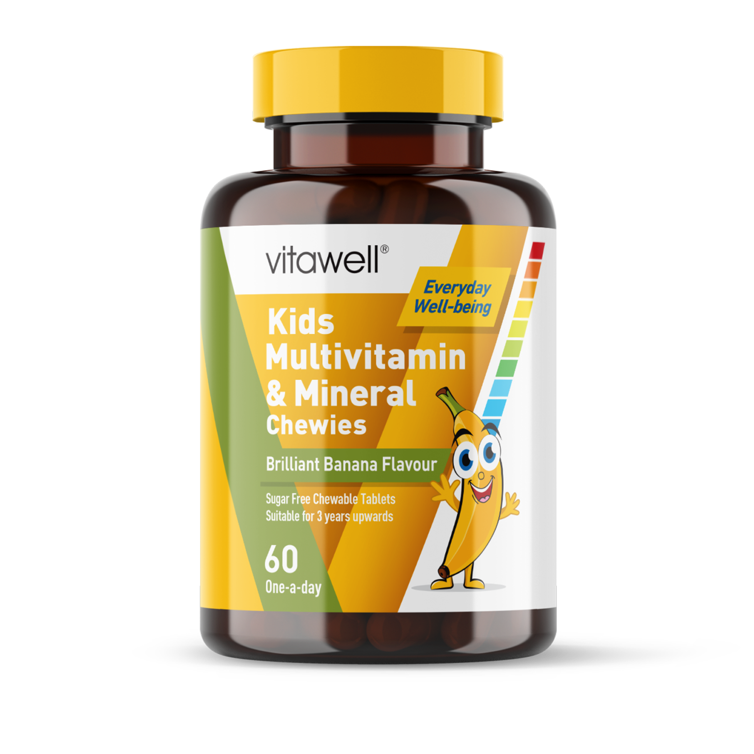 Kids Multivitamin Chewable Tablets Banana