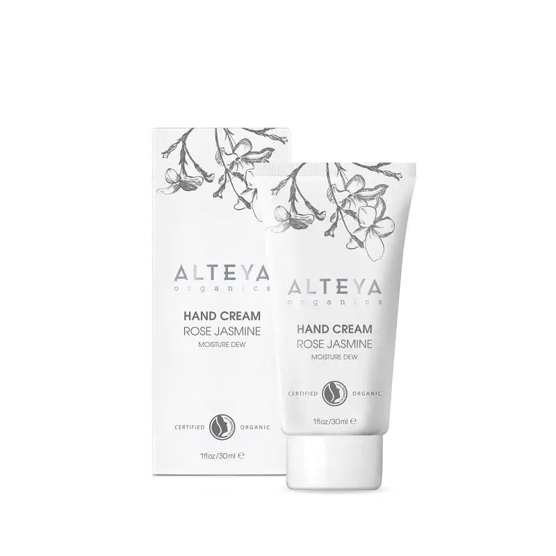 Alteya Organics Hand Cream Rose Jasmine Moisture Dew 30ml