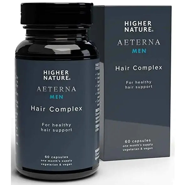 Higher Nature Aeterna Men Hair Complex Caps 60