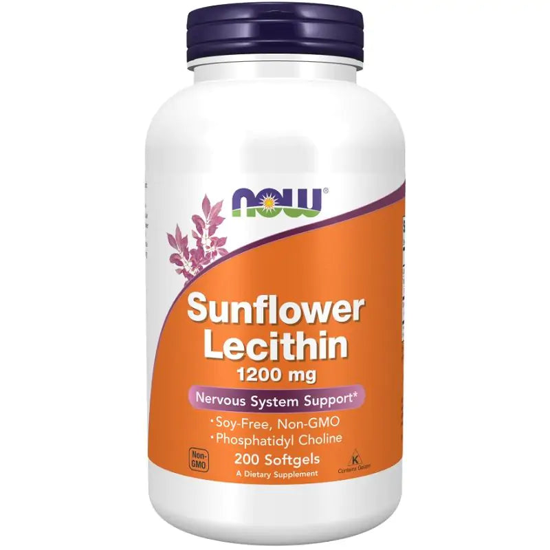 NOW Foods Sunflower Lecithin 1200mg Softgels 100