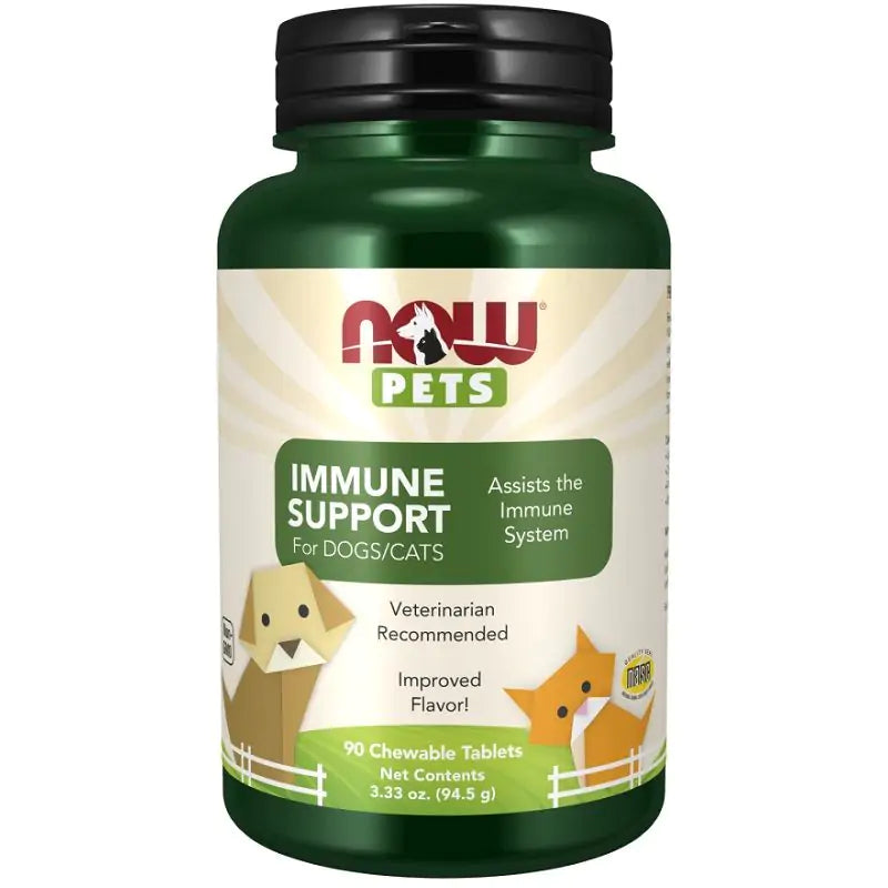 NOW Foods Pets Immune Support Chew Tabs 90