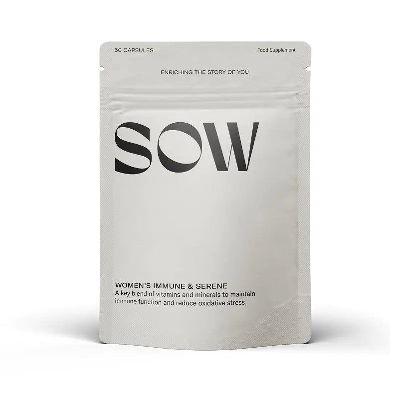 SOW Minerals Women's Immune & Serene Capsules 60