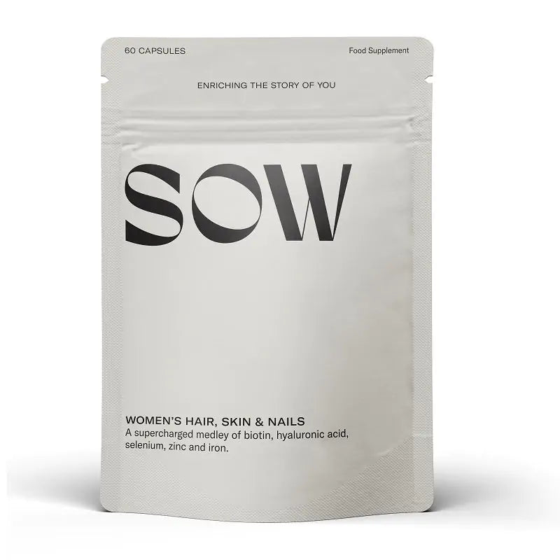 SOW Minerals Women's Hair, Skin & Nails Capsules 60