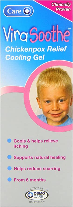 Care ViraSoothe Chickenpox Relief Cooling Gel 50g, Cools and Soothes Skin