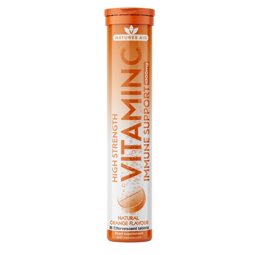 Natures Aid Vitamin C 1000mg Effervescent
