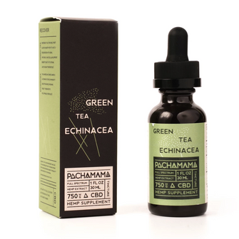 PACHAMAMA Tincture CBD - Green Tea Echinacea 30ml 750mg
