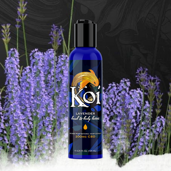 Koi Hand & Body Lotion - Lavender 200mg 125ml