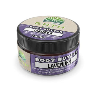Erth Hemp Body Butter - Lavender 250mg 113g