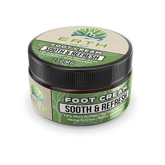 Erth Hemp Foot Cream - Sooth & Refresh 250mg