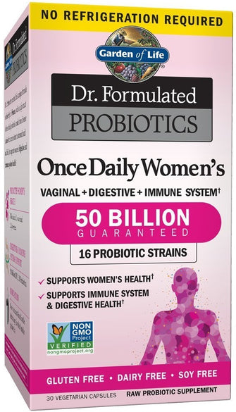 Dr. Formulated Probiotics Once Daily Women's - 30 vcaps   Dr. Formulated Probiotics Once Daily Women's - 30 vcaps