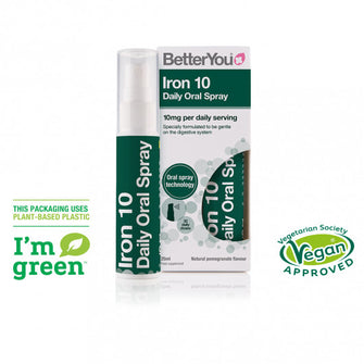 BetterYou Iron 10 Oral Spray, 25ml